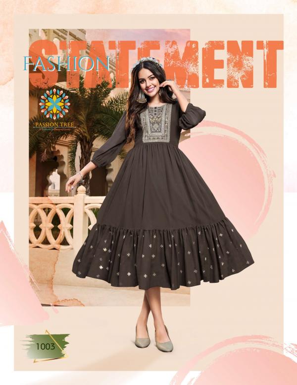 Flair Glory Vol 1 By Passion Tree Designer Georgette Kurti Collection